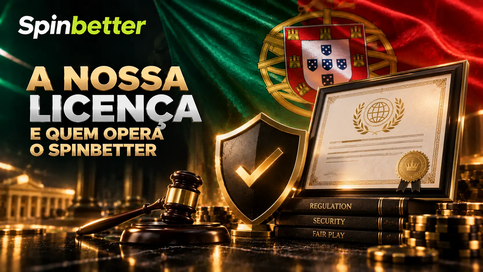 A licença de operação e a entidade que opera a plataforma